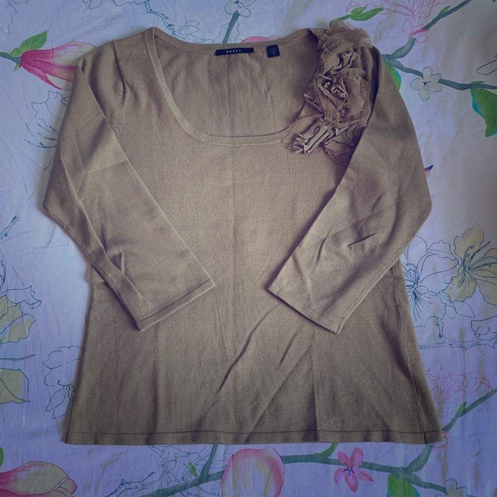 Cute tan winter shirt